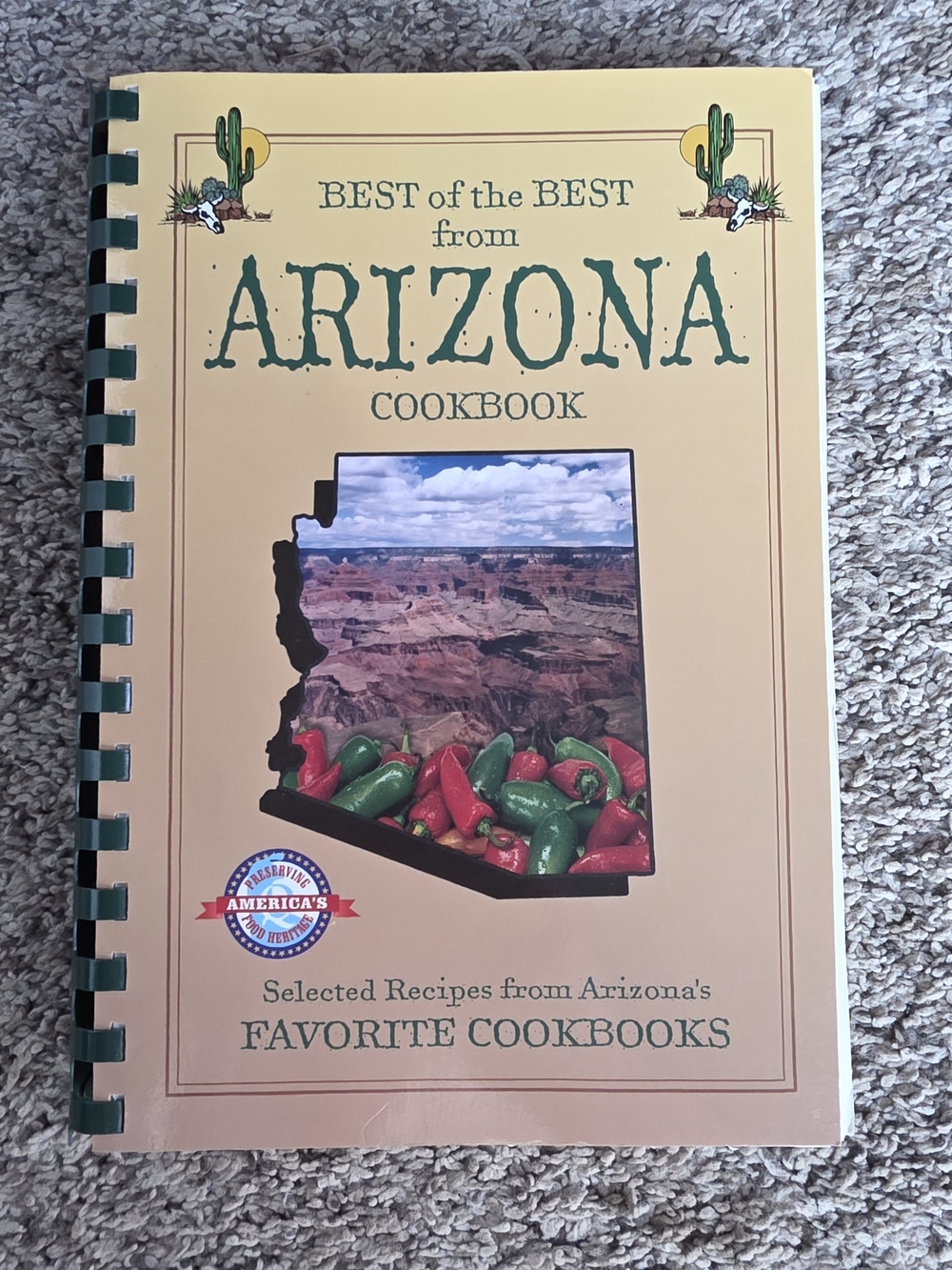 Arizona Cookbook - Best of the Best (Yellow Cover)